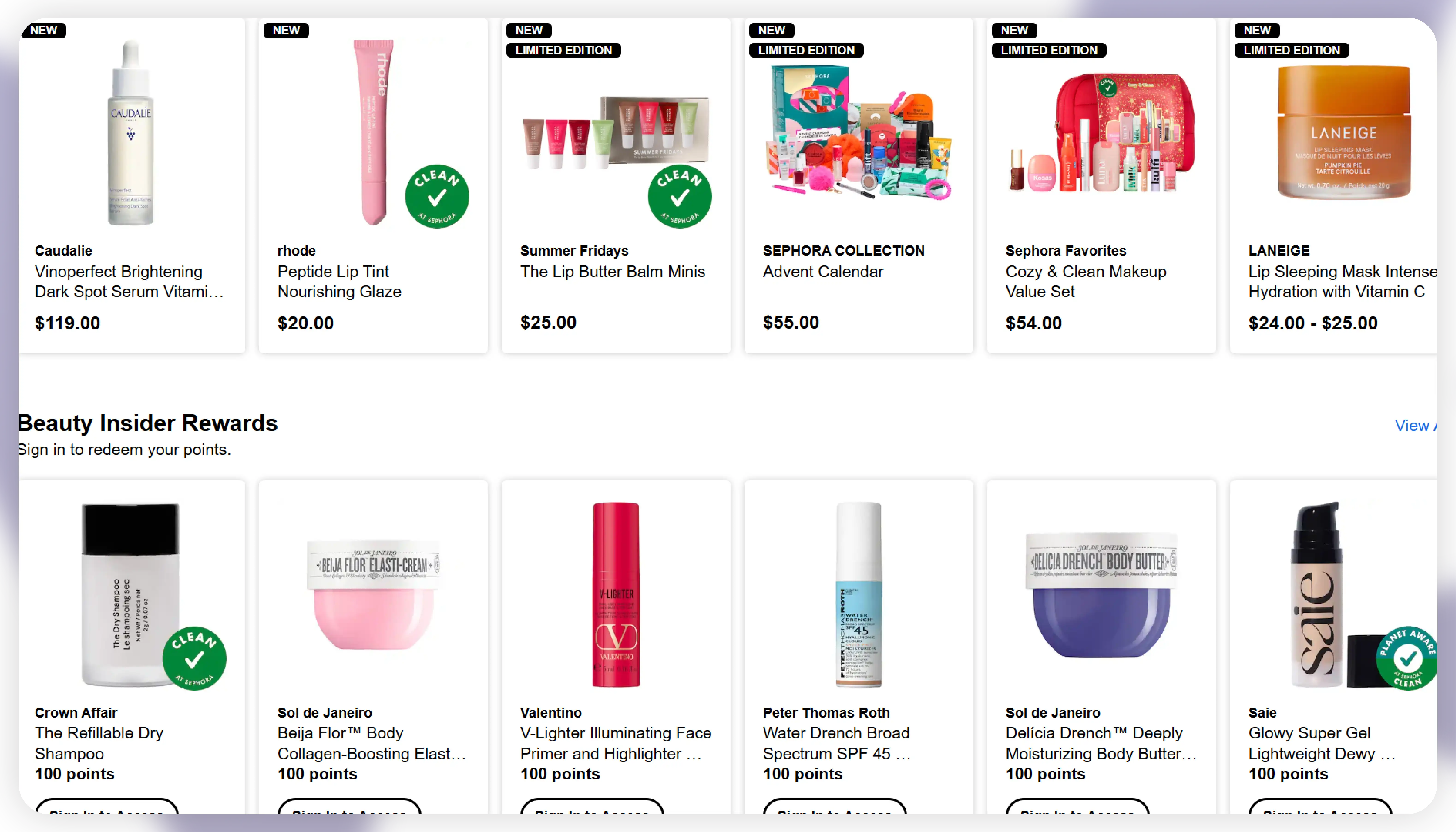 Sephora Product Visibility & Analytics